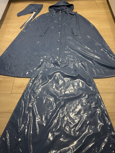 Vintage rain coat rain jacket
