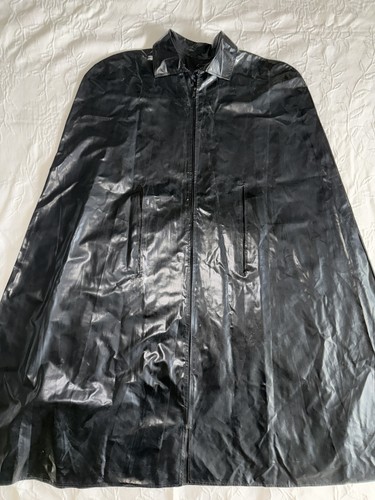 Vintage pvc patent raincoat - vintage,