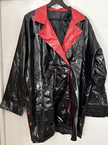 Vintage pvc raincoat rain - raincoat,