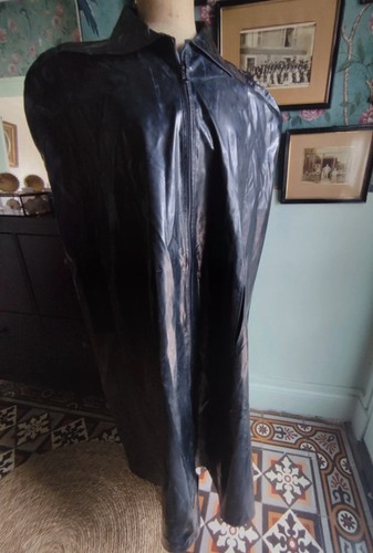 Vintage pvc patent - vintage, raincoat