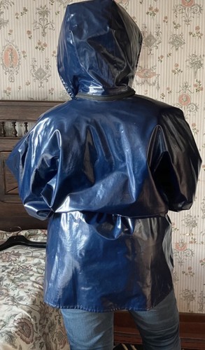 Guy cotten raincoat patent - cotten,