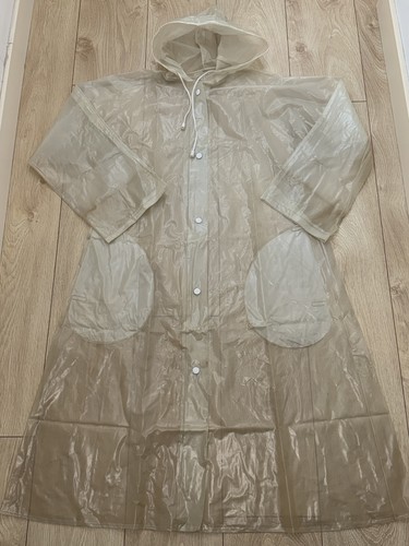 Vintage pvc raincoat rain - pvc,
