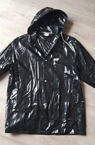 Vintage pvc raincoat rain cape - vintage,