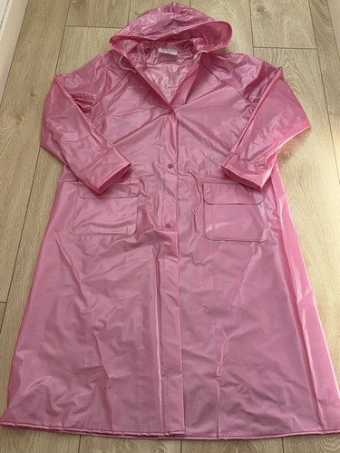 Vintage pvc raincoat rain cape - vintage,