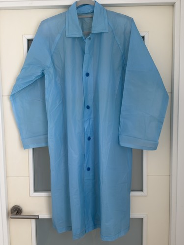 Vintage pvc raincoat rain - pvc,