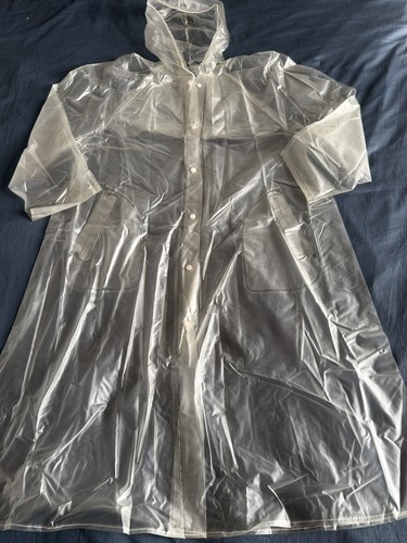 Vintage pvc raincoat - pvc, rain