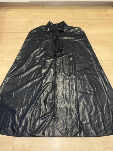 Vintage pvc patent raincoat - pvc,