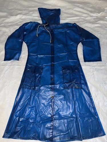 Vintage pvc raincoat - rain, cape