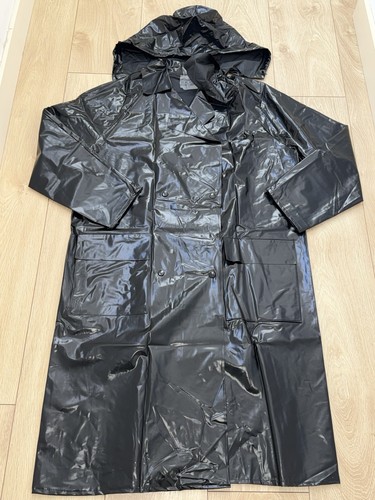 Vintage pvc raincoat - pvc, plastic