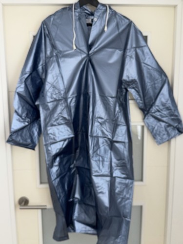 Retro raincoat rain jacket