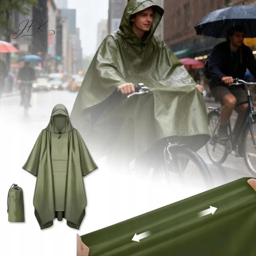 Rain poncho waterproof - rain,