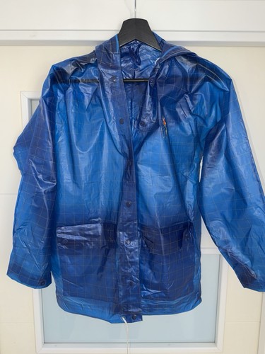 Retro pvc raincoat plastic - retro,