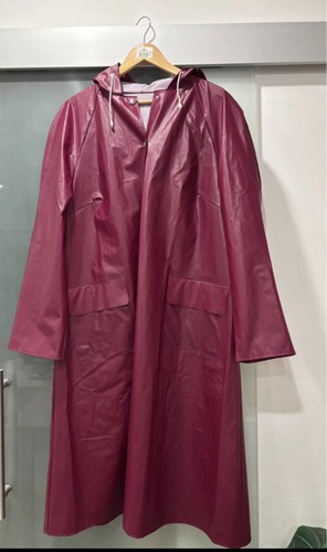 Retro pvc raincoat rain - pvc,
