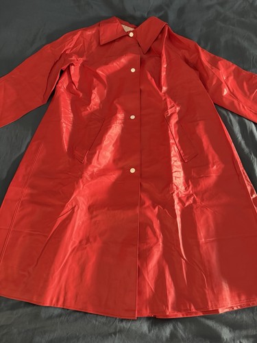 Vintage rubber coat rain - rubber,
