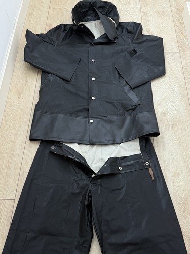 Vintage rubber suit rain - suit,