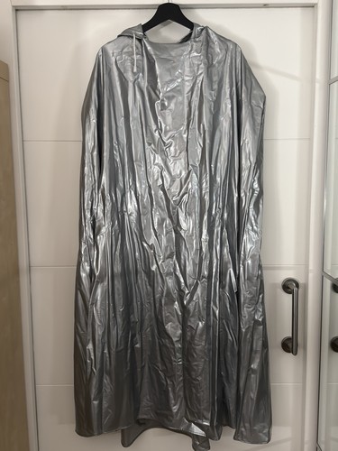 Vintage pvc silver - silver, sparkle