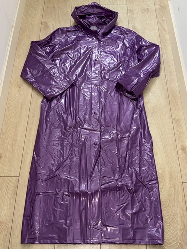 Vintage pvc purple gloss - pvc,