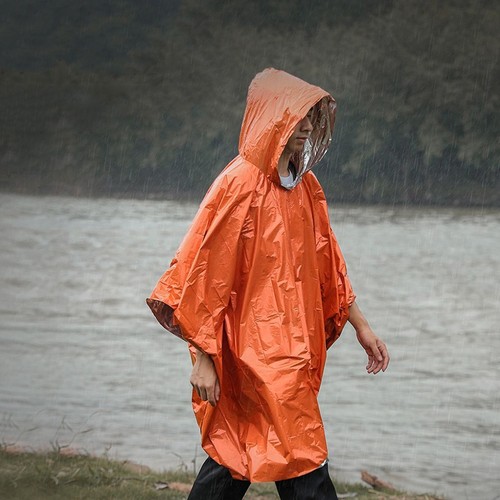 Hooded raincoat bicycle - raincoat,