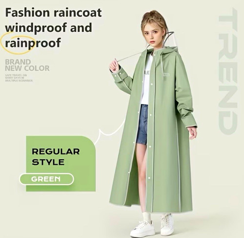 Womens raincoat green - womens,