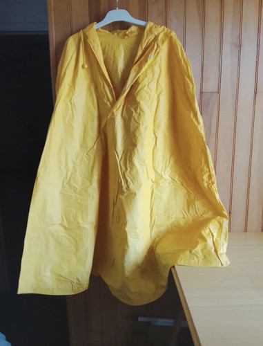 Vintage pvc rain cape - rain,